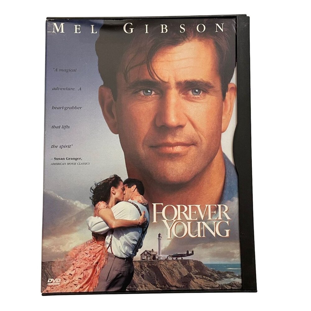 Forever Young Romance Sci Fi DVD PG 1992 u Mel Gibson Jamie Lee Curtis Elijah Wo